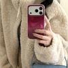 Drop-Proof Double Layer Burgundy Gradient Case for iPhone 14/13 and Apple 17/16/15 Pro Max