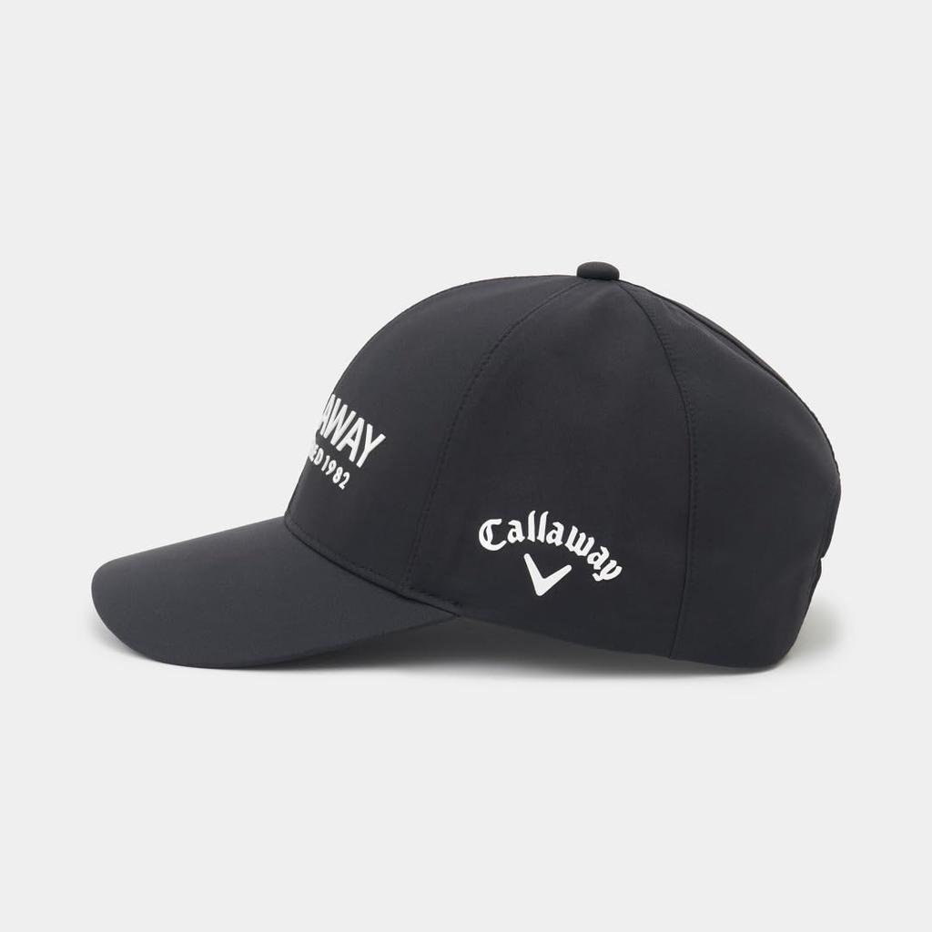 Callaway Water-Repellent Golf Cap with TPU Logo and Moisture-Wicking Sweatband, C26990113