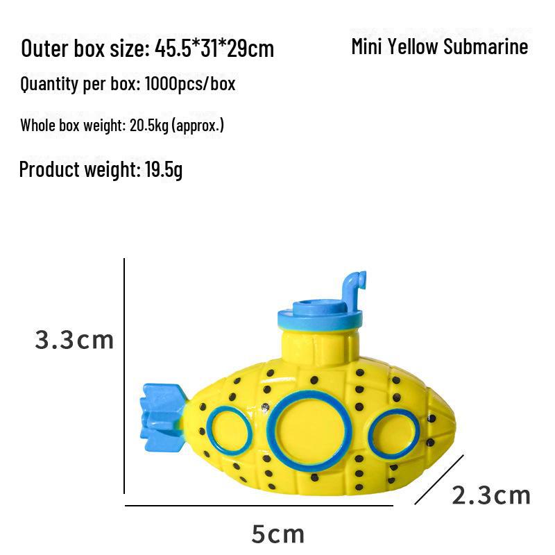 

Детский аквариум с мини-подводной лодкой: Новое украшение подводного мира