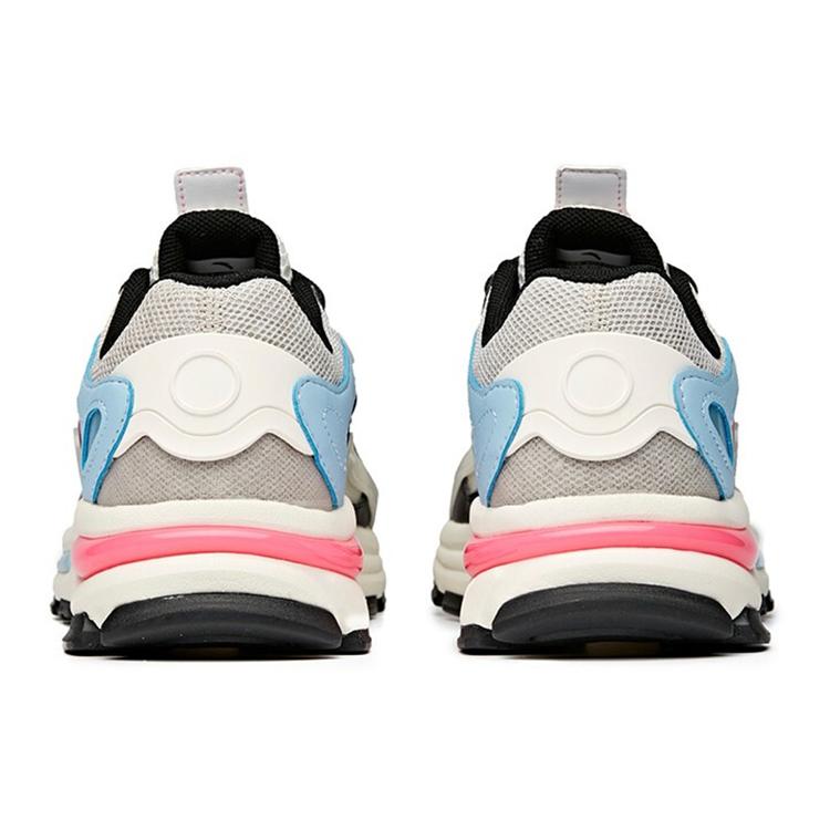New ANTA Life Series Sneakers 'White Black Grey' Women's 122038899-4