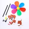 Garden Pinwheels Whirligigs Wind Spinners Windmill Toy for Kid Yard Lawn Decorations 3D Animal Decorative Garden Stakes