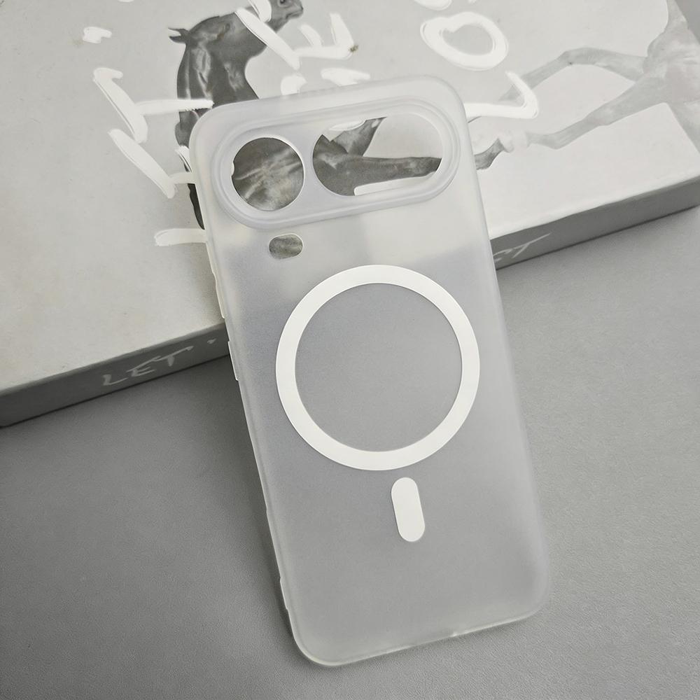 Matte PC Hard Translucent Case For Honor Magic 8 Pro Air Magnetic Wireless Charge Shockproof Cover For Honor Magic 8 Pro Air