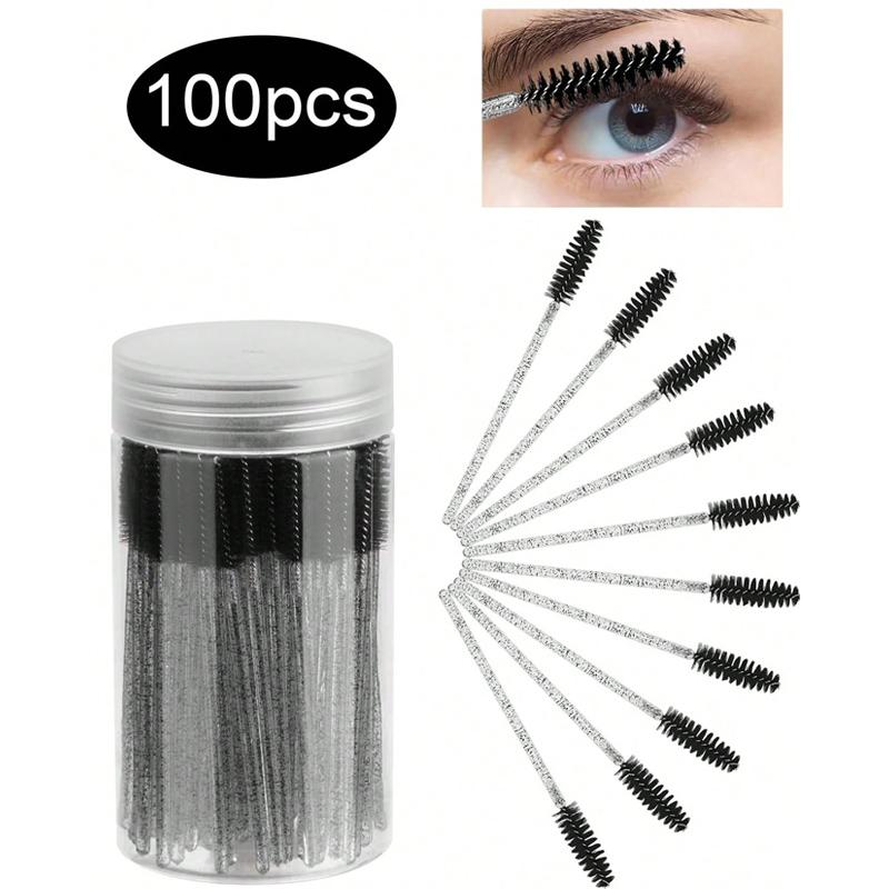 100pcs For Eyelash Extension Makeup Disposable Eyelash Brushes Spoolies Micro Lash Mascara Wands Combs Wholesale