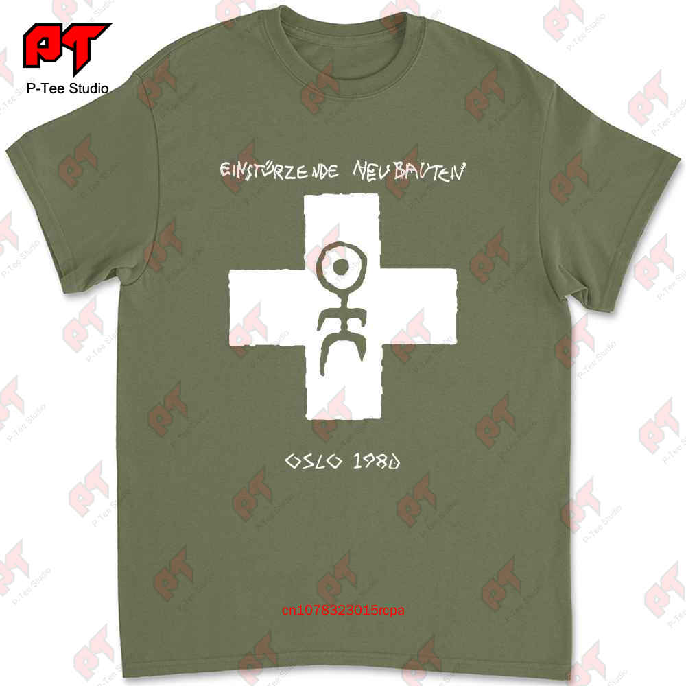 

Einsturzende Neubauten Oslo 1980 Tshirt AO2P 4XL
