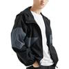Li Ning Sports Fashion Series Water-Resistant Color-Block Loose Sports Jacket Men Jacket Black AFDR027-4