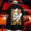 Cosplay One Piece Luffy Animation Men's Couple Summer New Men's and Women's Animation Streetwear
