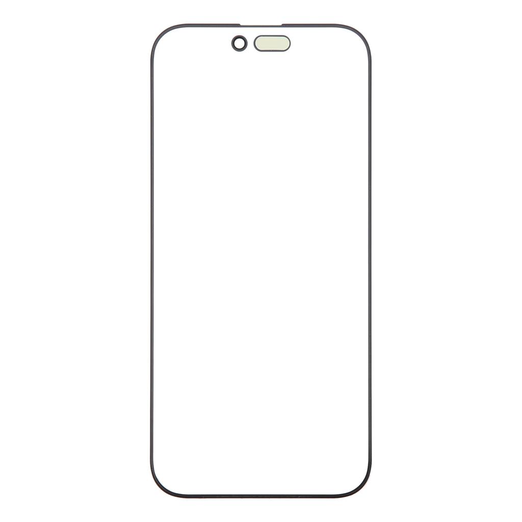 Pro iPhone 16 Pro Sklo předního displeje Čočka+OCA Lepidlo Náhradní díly (Bez loga)