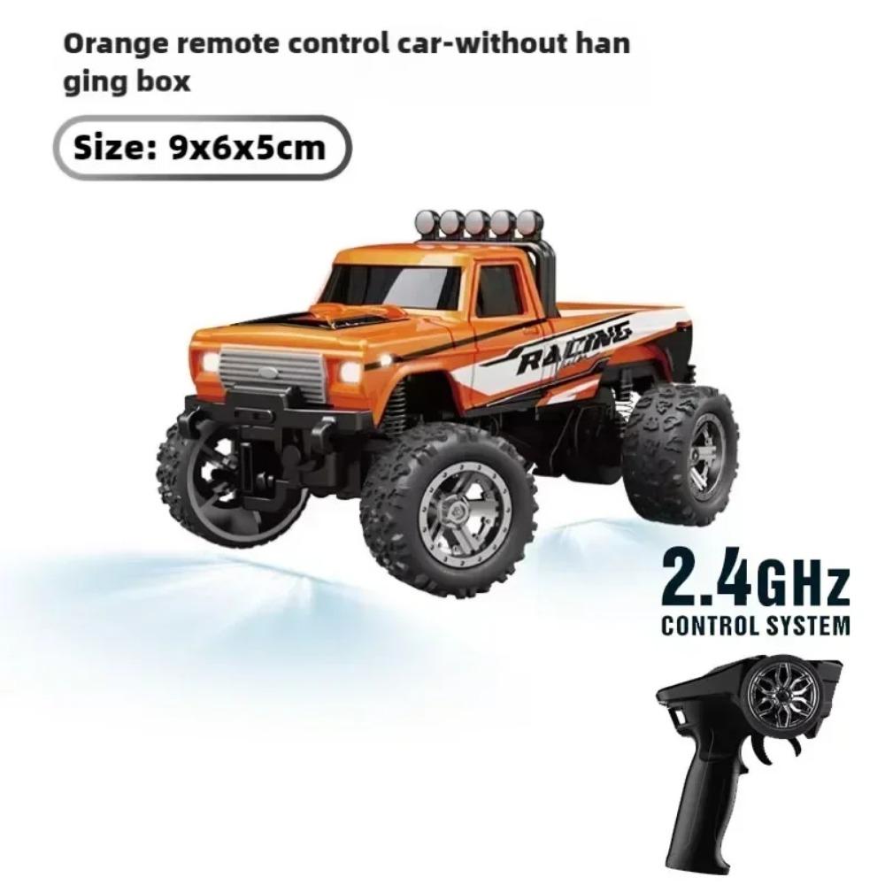 RC 1/64 Speed Mini Off-road Climbing Car Alloy Cool Appearance Light Shock Absorption Children's Toy Gift