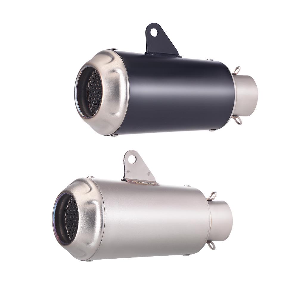 

Universal Motorcycle Modification Exhaust Pipe for NINJA400, S1000RR, 250RR, Sai800 LV-10 Black Tail