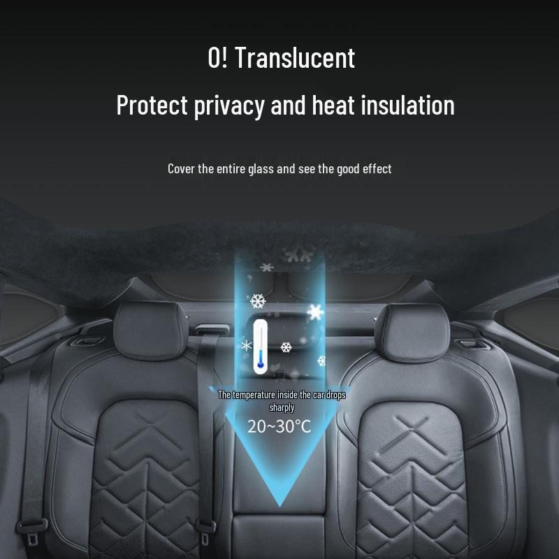 Sunshade for Nio 25 Lydo L90 Models - Heat Insulation, Privacy, and Opaque Protection