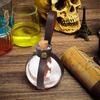 250 ML Sticla de plută Vrăjitoare de Halloween cu centură din piele artificială Îmbrăcăminte Renaștere Medieval Accesoriu Centura Decor Sticla cu poțiune