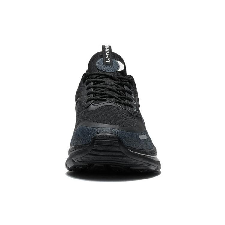 New LiNing Liuyun Shock Absorbers With Slip Resistant And Abrasion Resistant Properties Low Top Casual Shoes Men's Black AGLS007-1