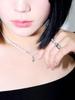 Lovetrix Silver925 Heart Drop Necklace