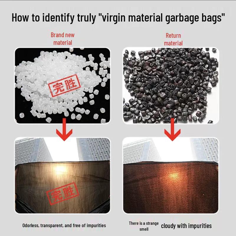 Zhi Zan Extra Large Thick Black Trash Bags