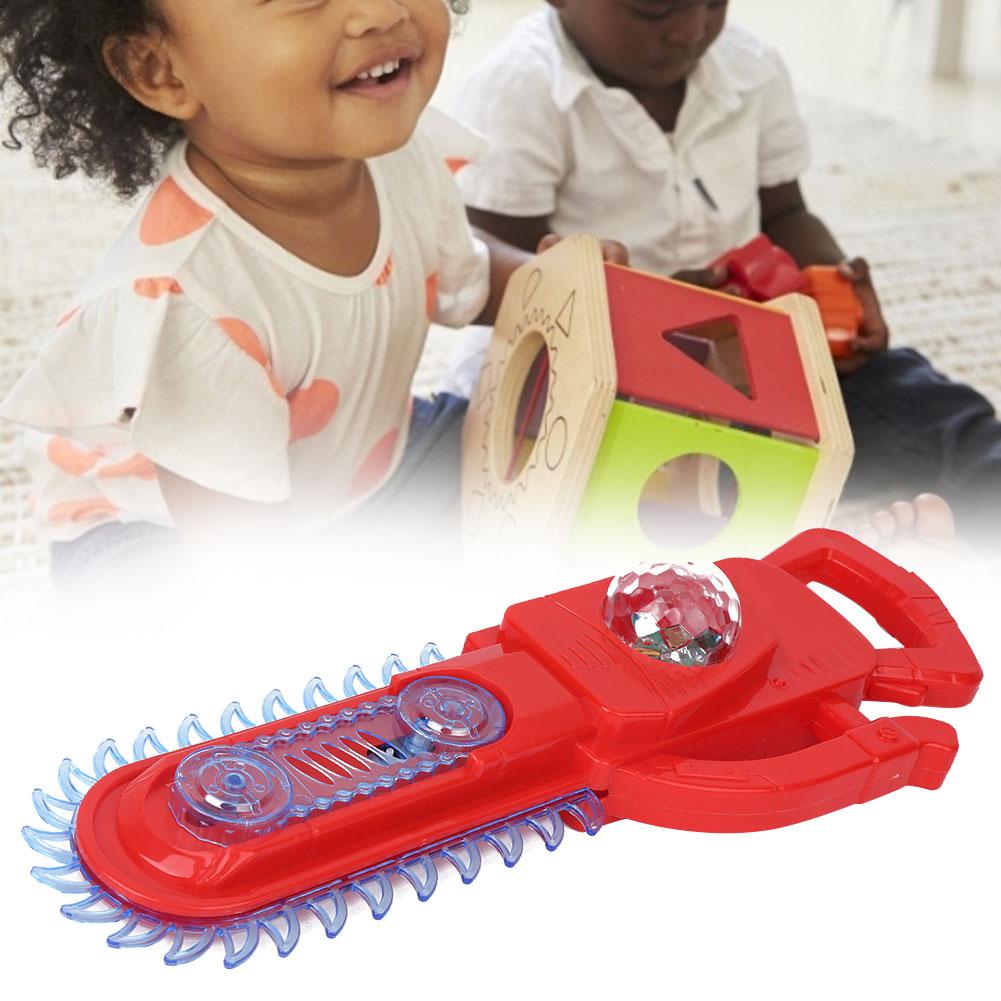 Electric Chain Saw Toy Highly Simulation Chain Saw Toy with Light Sound