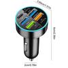 Charging Port for Car 66W USB Charger with Multi-Port Digital Display Phone Fast Charger Charging Ports Car Phone Charger