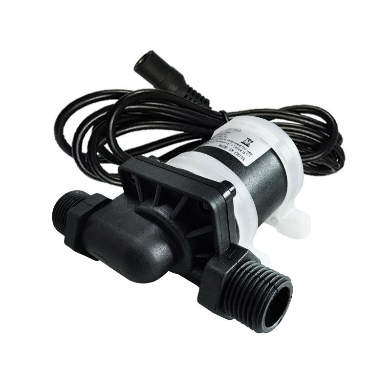 DC 12V 24V Multifunctional Brushless Water Pump IP68 1/2" DN15 - Booster Circulation Pump for Warm Air Water Heater Shower