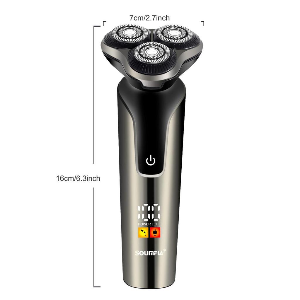 3D Shavers Electric Razor for Men Cordless Shaver Rechargeable Mans Shavers Razor for Home Use