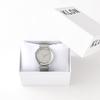 Klon Watch Solar Watch Replacement Strap Simple 38mm KLON SLIM SOLAR STYLE HIDE TIME 2ND 38mm Men's Women's -SILVER MESH-