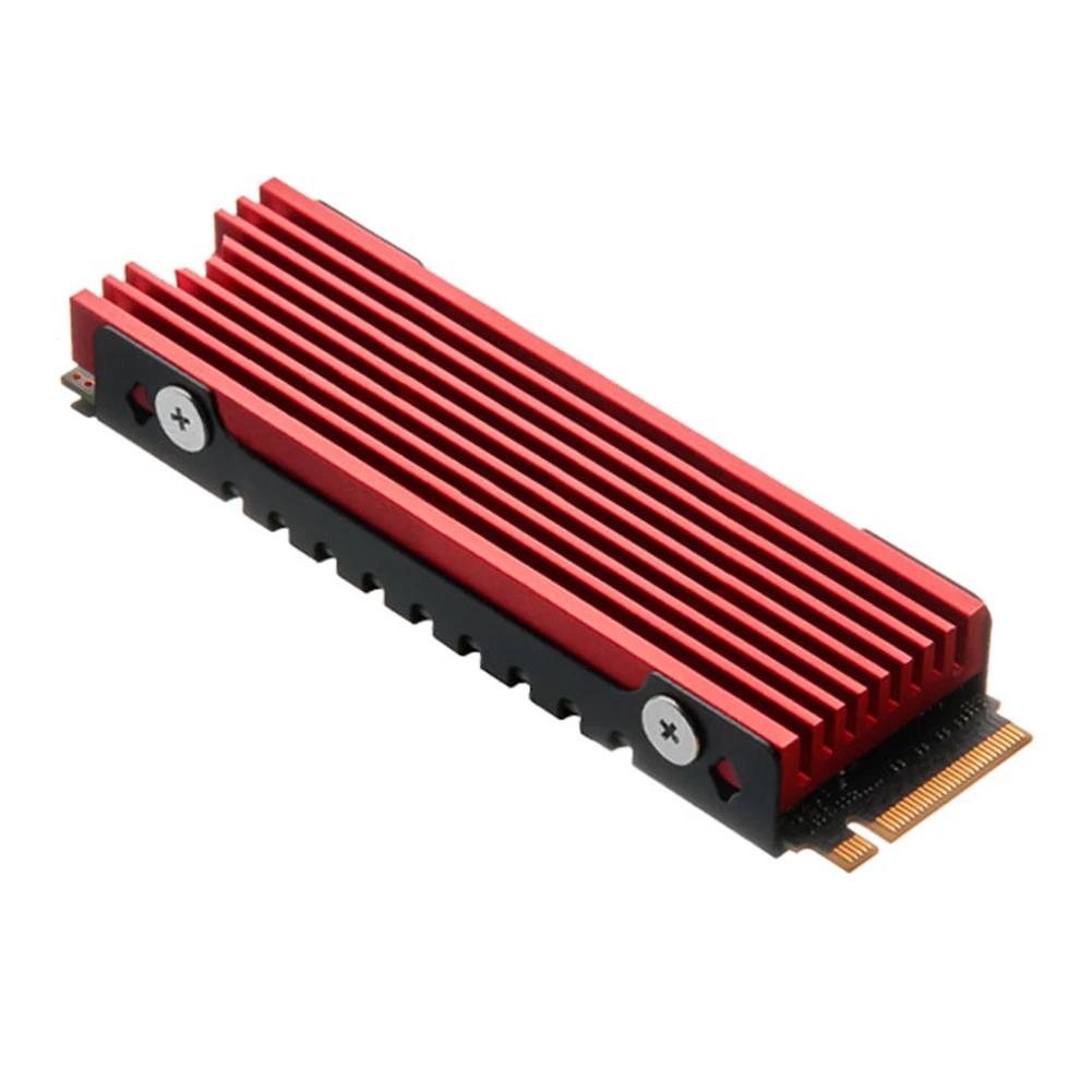 FinalCool M.2 SSD NVMe Heat Sink M2 2280 Solid State Hard Disk Radiator Aluminum Alloy Heatsink with Thermal Pad for Desktop PC