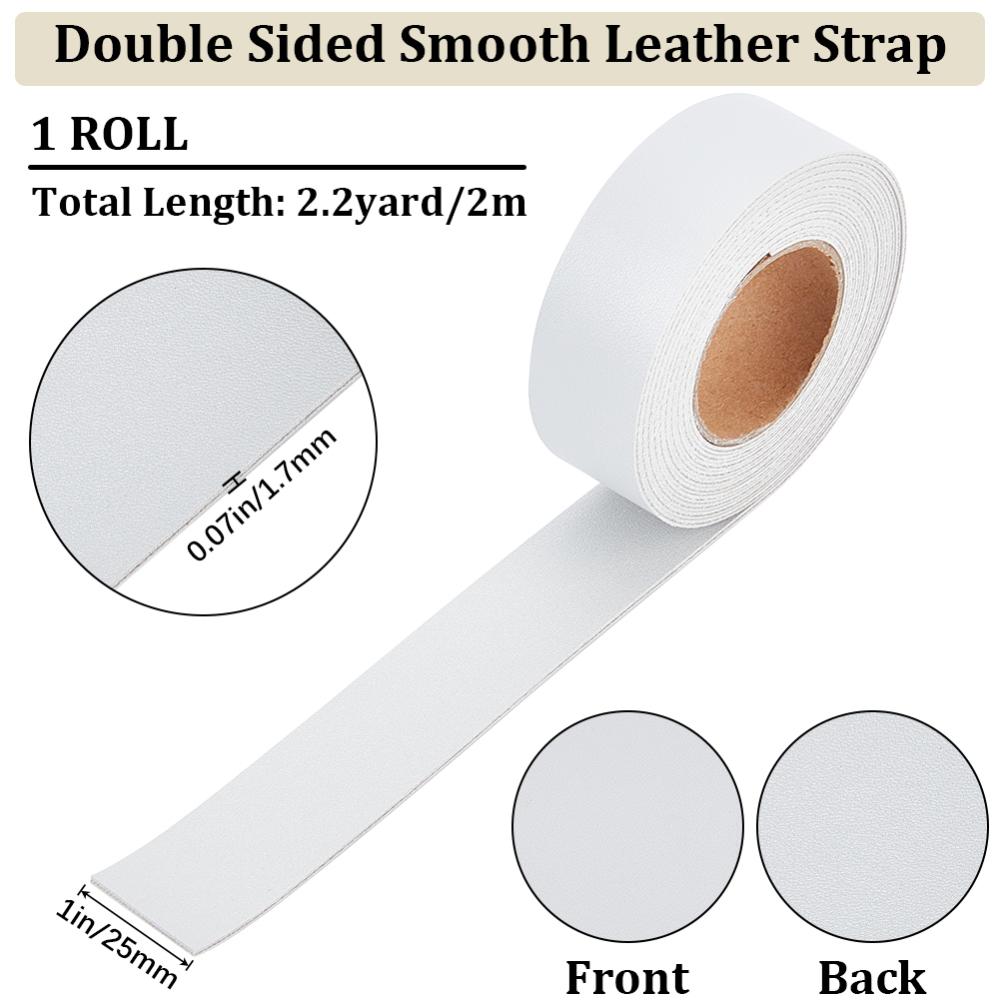 196 palců Měkké kožené řemínky 3/4 palce široké Hnědý kožený řemínek Pás Plnozrnná kožená šňůra Obal pro DIY řemeslné projekty