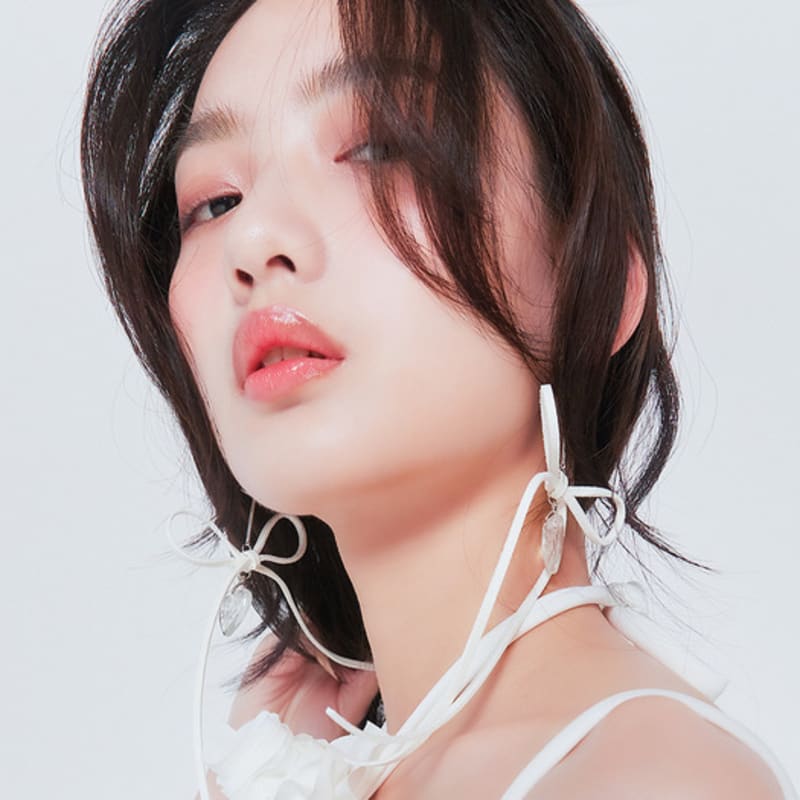 LOVUEE Angel Earrings with Crystal Heart