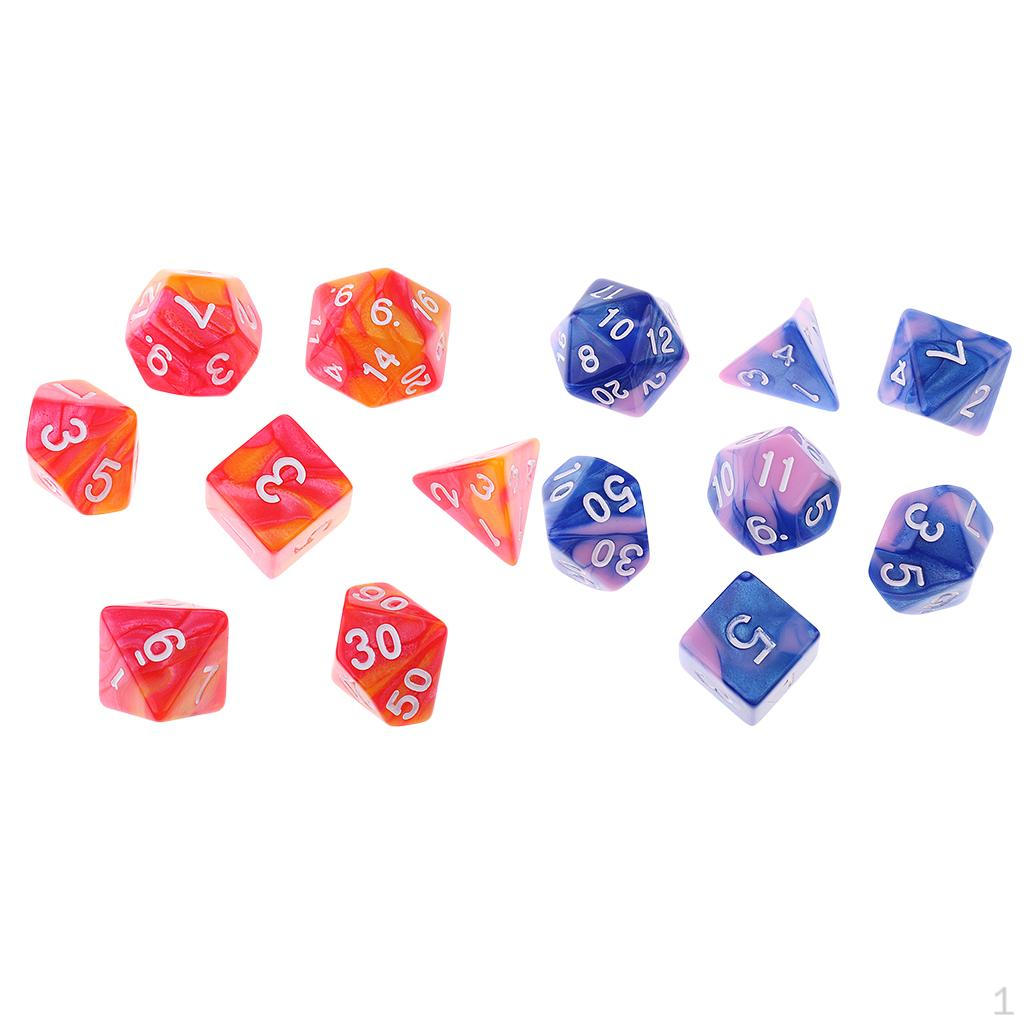 

Polyhedral D12 D10 D8 D6 for Game