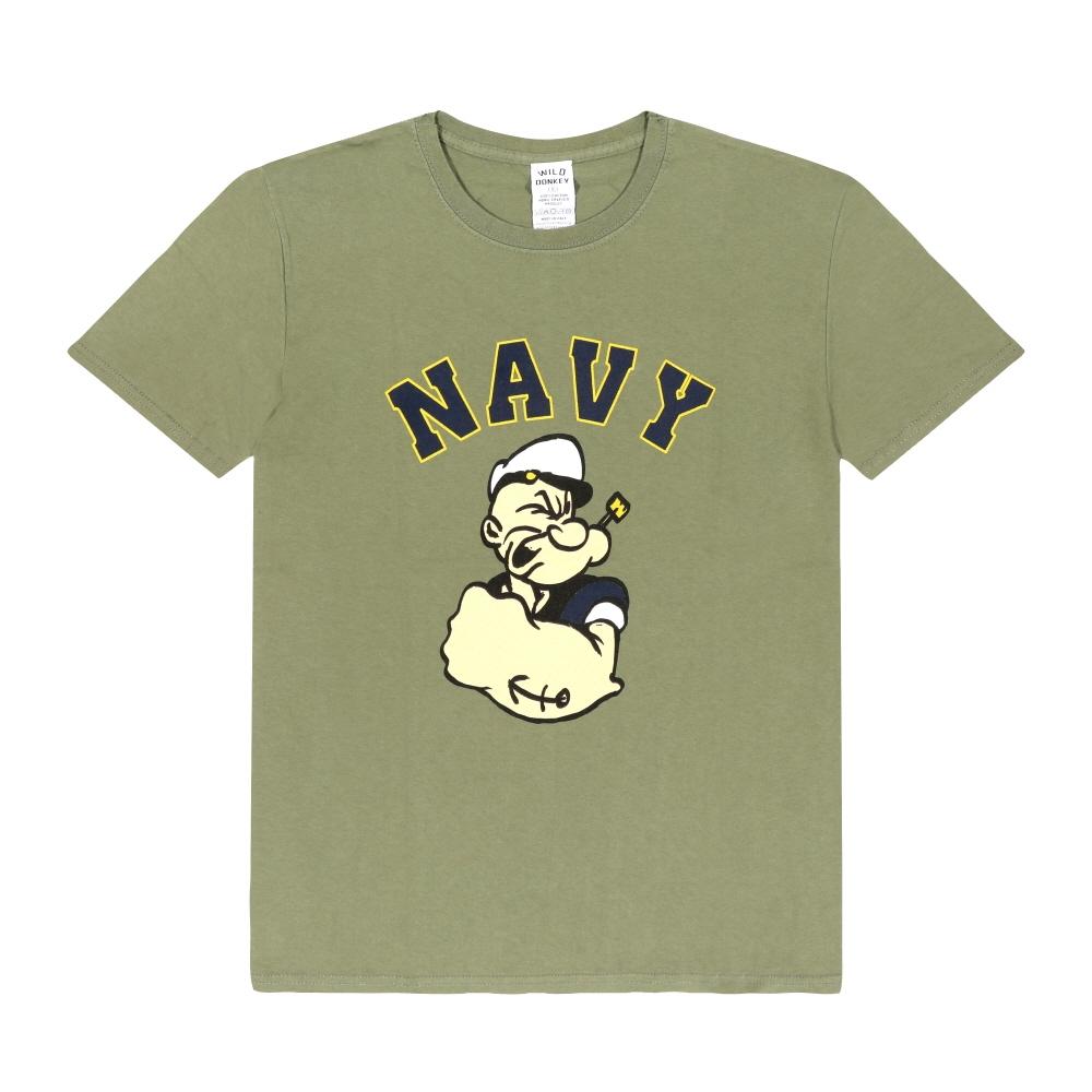 

Wilddonkey Унисекс Футболка T Темно-синий Армейский зеленый T-NAVY ARMY GREEN (XL)