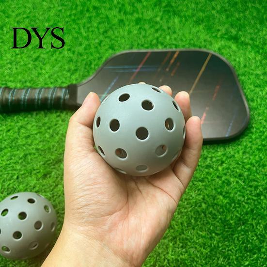 Smooth Flight Pickleball 3Pcs 40-Holes High Bounce Visibility PE Indoor Outdoor Practice Tournament Training Ball Accessories Durable