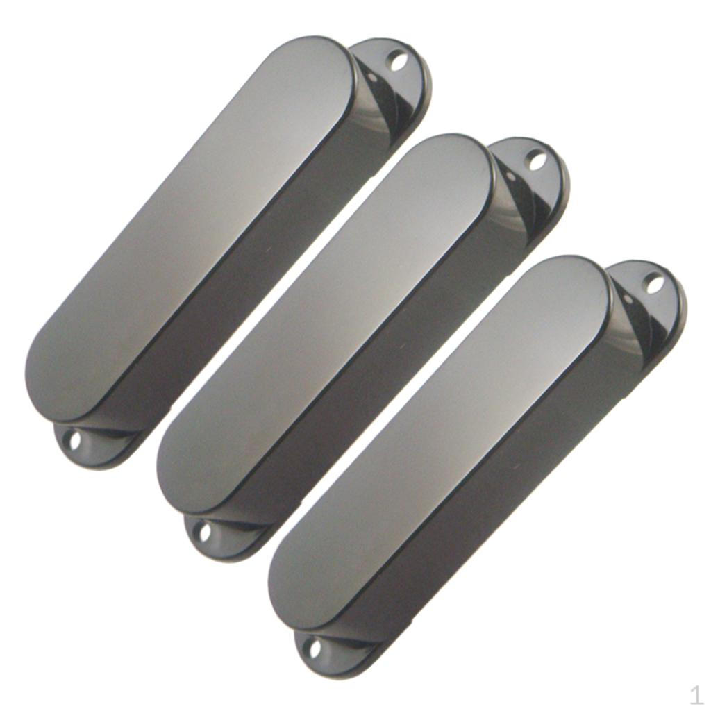 3 Pieces Closure Electric Guitar Sealed Pickup Cover for St Sq Musical Instrument Accessory