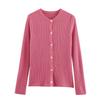  European and American style, new women's fashion, versatile, cross-border elegant multi-color knit cardigan