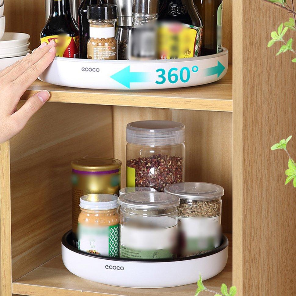 Buy HomrTime 360 Degree Rotating Spice Rack Organizer Seasoning Holder ...