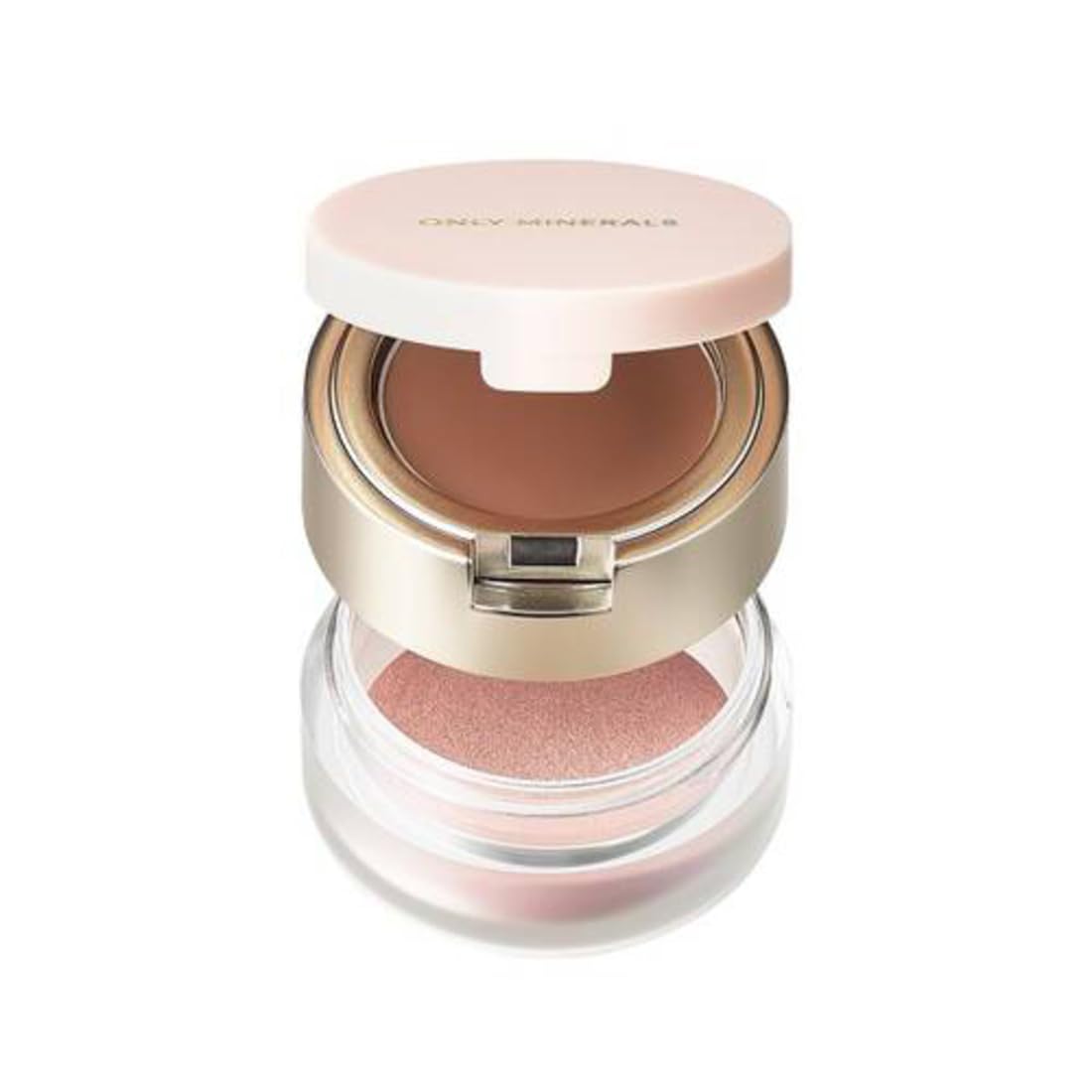 ONLY MINERALS Mineral Colors Eyeshadow Duo 03 Smoky Quartz Moisturizing Balm Mineral Eyeshadow