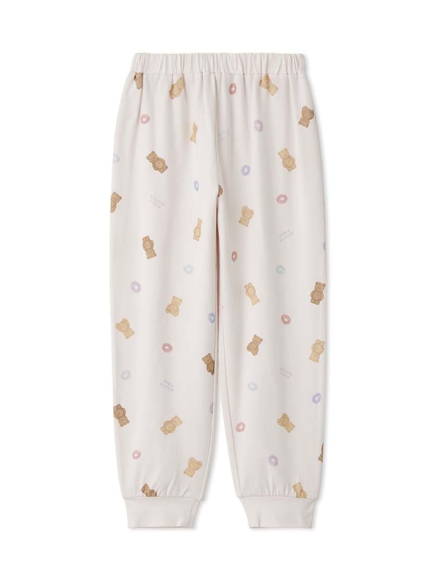 

Gelato Pique Cereal Bear Print Long Pants PKCP244461 PNK Kids розовый