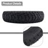 1pc Tubeless Tyre About 550g Black Rubber 10x2-6.1