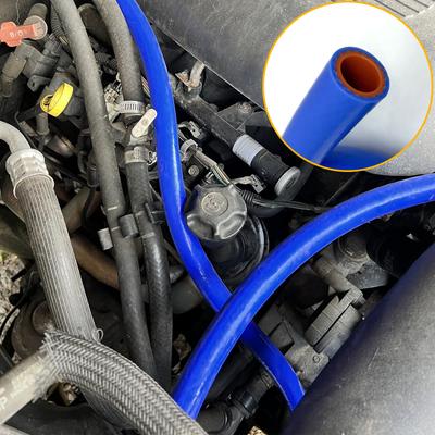 16mm Double Layer Silicone Hose Heat Resistant High Pressure Automobile Vacuum Warm Air Water Pipe Rubber Tube for Automotive