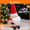 Christmas Santa Plush Doll With Soft Short Pile For Holiday Decorations And Gifts