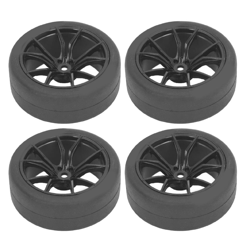 4PCS RC Car Tires Strong Cushioning Universal Fit for TAMIYA TT01 TT02 XV01 XV02 HSP 94123 94122 1 10 Remote Control