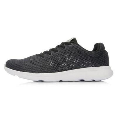 Li Ning Dämpfung Rutschfest Atmungsaktiv Niedrig geschnitten Freizeit Laufschuhe Herren Schwarz ARJL001-7