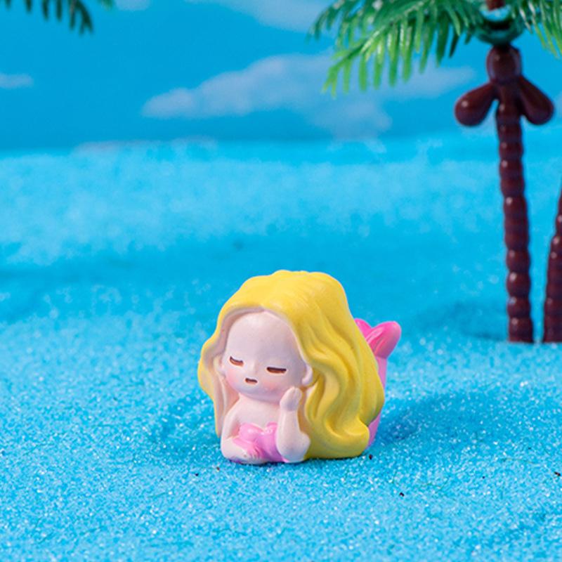 Micro Landscape Small Ornaments For Marine Animals Dolphins Seagulls Mermaids Yachts Castles Fish Tanks And Aquarium Decorations