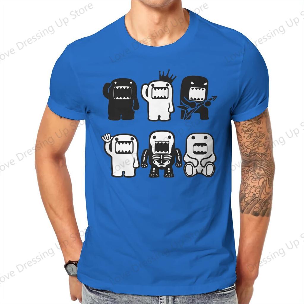 Domo Kun Anime Funny T Shirt Harajuku Alternative Unisexs Tshirt Cotton Short Sleeve