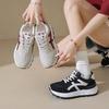 Modische Plateau-Dad-Schuhe Damen Sommer neue Farbkombination Retro Studenten Lauf-Sneakers
