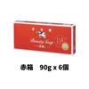 Cow Brand Red Box 90g X Blue Box 85g X Bulk Purchase Original Pocket Tissues Soap, 6, 6, +