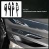 For Cadillac CT-6 2016-2020 Interior Carbon Fiber-Style Dashboard Trim Gear Steering Wheel Frame Panel European Auto Enthusiasts