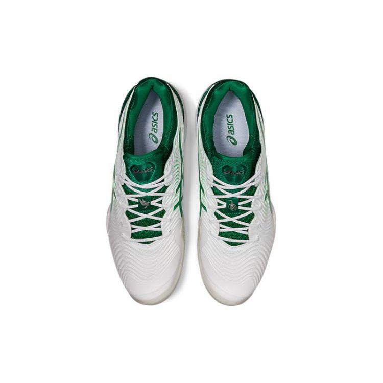 Asics Court FF Novak White Kale Men Sneakers 1041A089-104