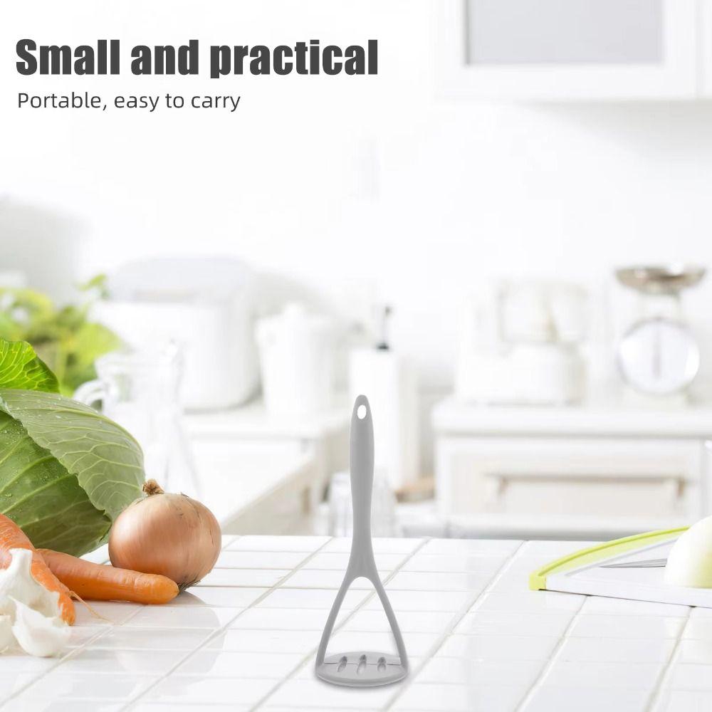 Food Grade Silicone Potato Masher Nonstick Fruit Ricer Safe Vegetable Crusher  Puree Making