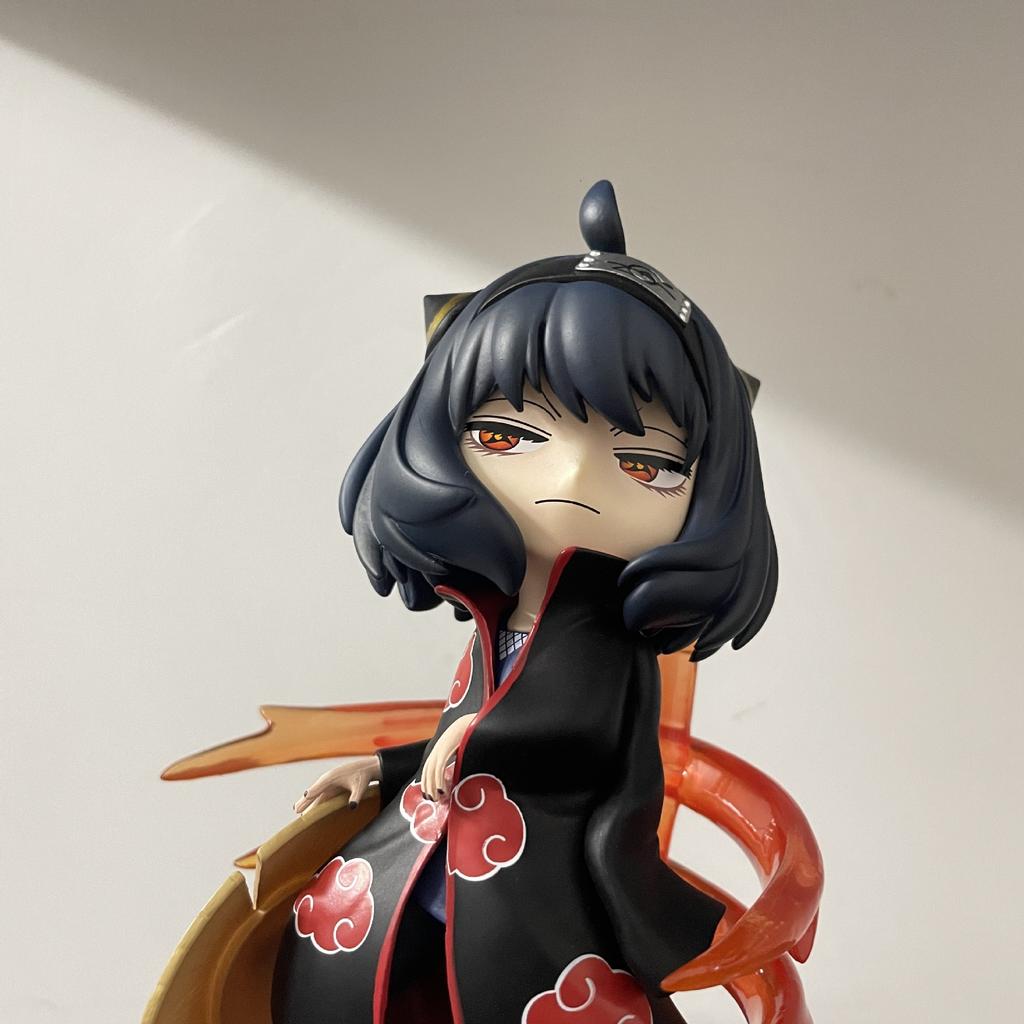 Ania Cos Weasel Double Headed Swap Spy Play Home Surrounding Anime Handmade Ornament Model Statue