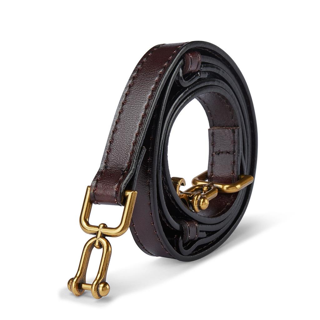 Women's Strap Belt Skirt Accessories Cowhide Two-layer Cowhide Belt Pair Elliptical Buckle Smooth Plate Buttonhole Women's Strap