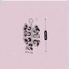 9pcs BTS Multi-Charm Keychain, Bangtan Boys Member Photo/Cartoon Figure Chain Keyring, Kpop ARMY Fans Bag Charm
