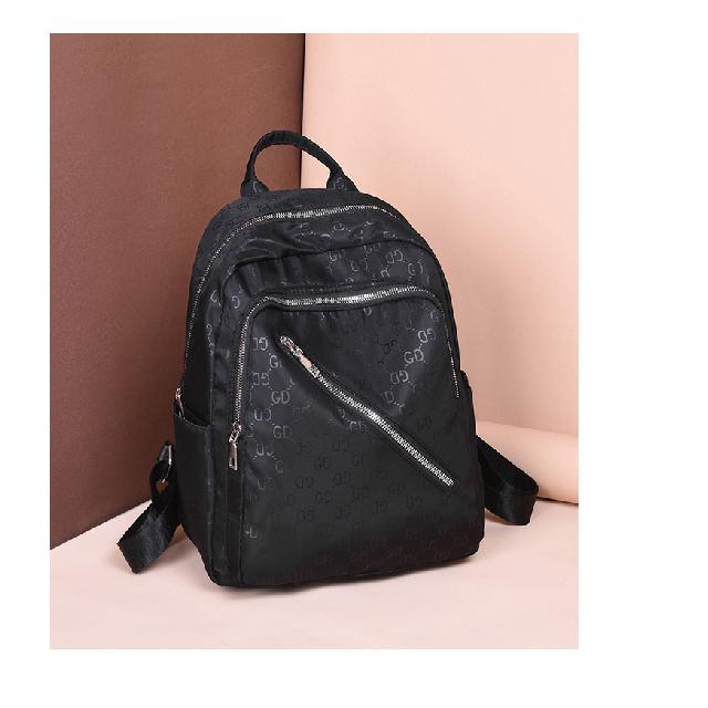 2024 New Fashion Casual Travel Backpack Oxford Cloth Large Capacity Women's Bag Letter Printing